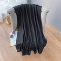 Elegant Black Color Long Soft Summer Friendly Imported Hijab / Orna