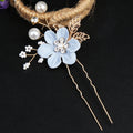 Exquisite blue color headband