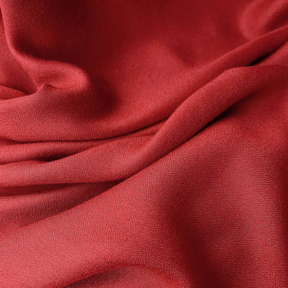 Stunning Dark Red Long Soft Summer Friendly Imported Hijab / Orna