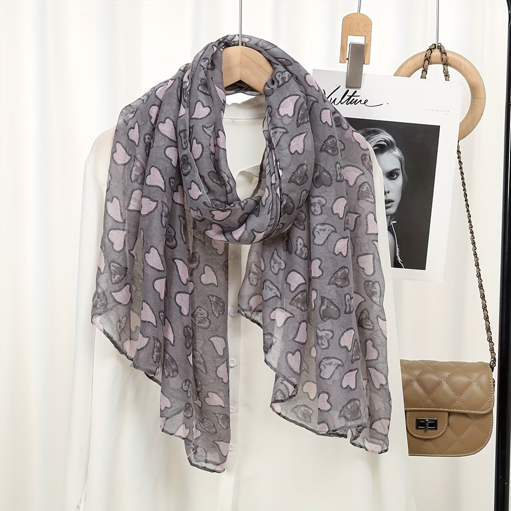 Elegant grey colour soft long hijab /orna