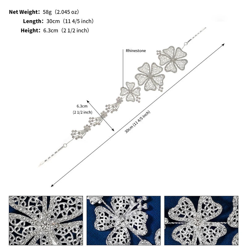 Stylish floral headband