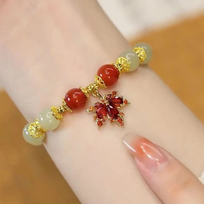 Imported Stylish Maple Leaf Bracelet