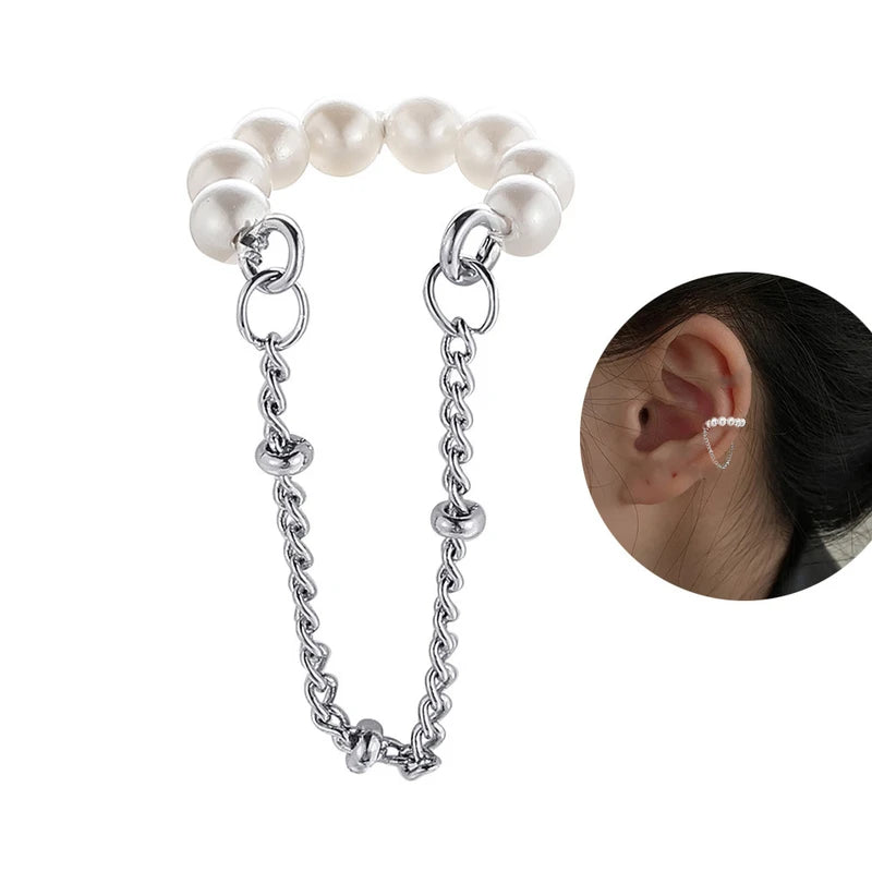Stunning pearl tassel earrings ( single piece)