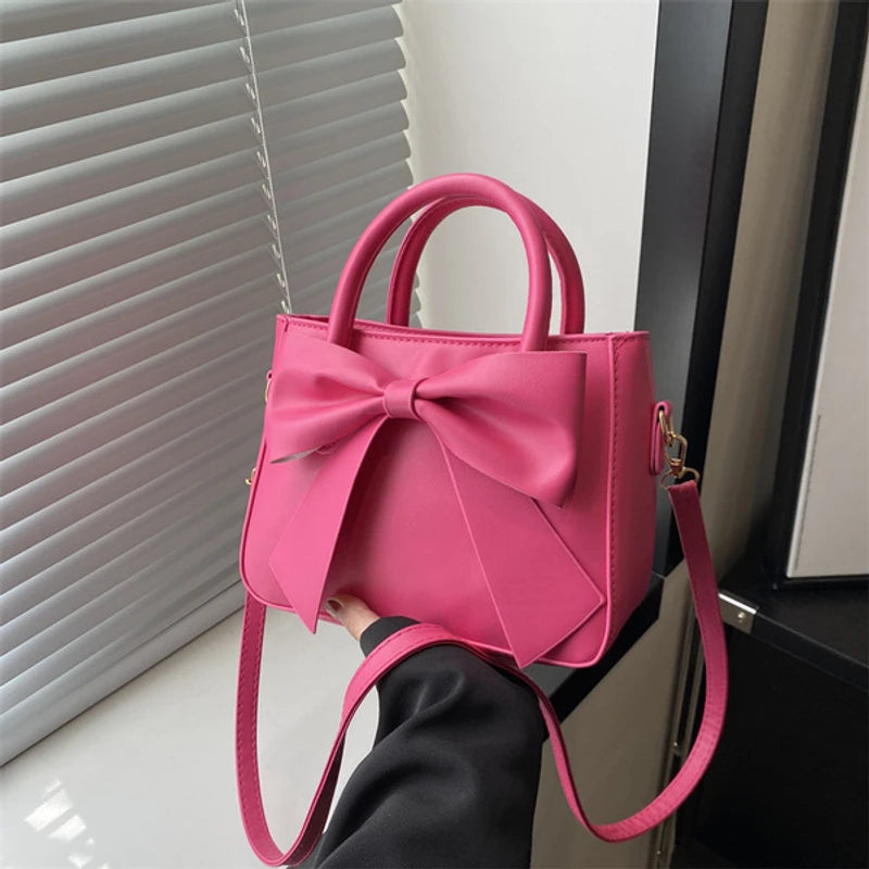 Beautiful rose pink colour shoulder bag