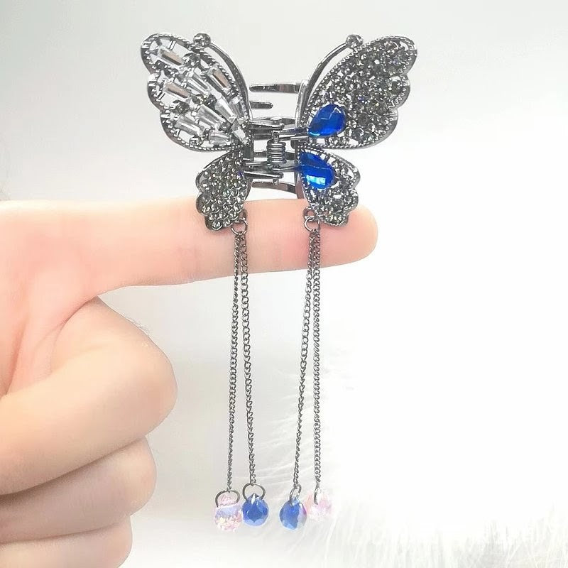 Beautiful blue color claw clip