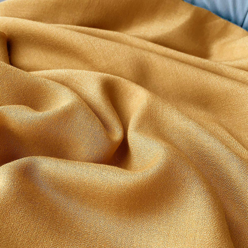 Beautiful Mustard Yellow Long Soft Summer Friendly Imported Hijab / Orna