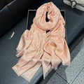 Pretty Pink Colour Imported Shiny Party Hijab / Orna