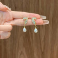 Beautiful leaf shaped earrings